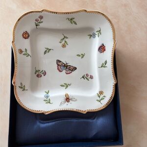 New. I. Godinger & co. 6 3/4”primavera square plate